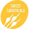 Carbon/Alu Arrows Target